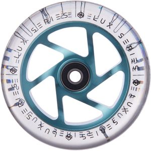 Striker Lux Spoked Clear PU 110MM Stunt Scooter Rolle - Clear/Teal - Clear/Teal / 110MM - Scootworld.de
