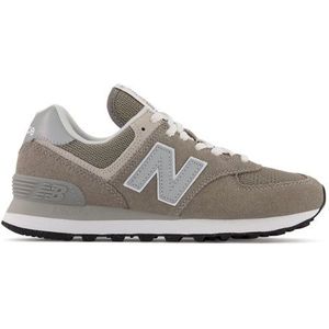 New Balance Dames 574 Core in Grijs, Suede/Mesh, Maat 41