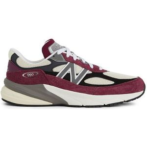 New Balance Unisex Made in USA 990v6 in Wit, Leather, Maat 43