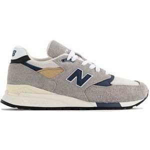 New Balance Unisex Made in USA 998 in Grijs, Leather, Maat 45