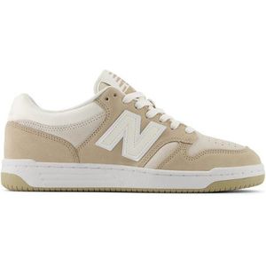 New Balance Heren 480 in Wit, Leather, Maat 38