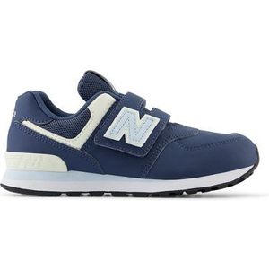 New Balance Kinderen 574 HOOK & LOOP in Blauw, Synthetic, Maat 32.5