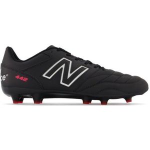 New Balance Heren 442 V2 TEAM FG in Zwart, Leather, Maat 45.5