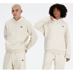 New Balance Unisex Sydney's Signature Collection x NB French Terry Hoodie in Beige, Cotton, Maat L