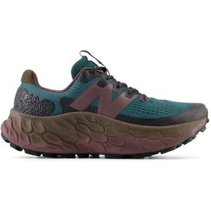 New Balance Heren Fresh Foam X More Trail v3 in Groente, Suede/Mesh, Maat 41.5