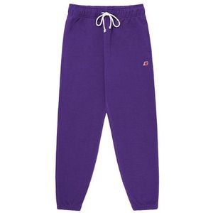 New Balance Unisex MADE in USA Core Sweatpant in Purper, Cotton Fleece, Maat XL