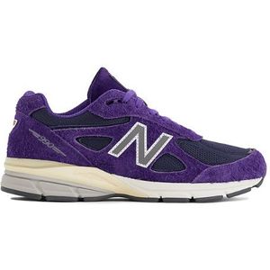 New Balance Unisex Made in USA 990v4 in Grijs, Leather, Maat 45