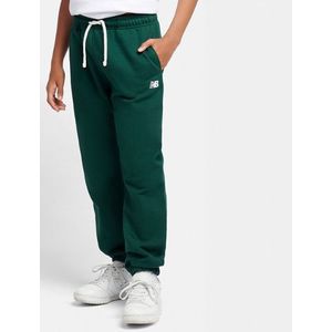 New Balance Jongens French Terry Small Logo Jogger in Groente, Cotton, Maat 10-11 jaar