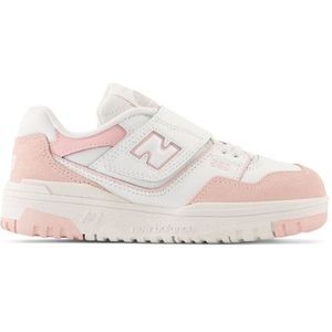 New Balance Kinderen 550 Bungee Lace with Top Strap in Roze, Synthetic, Maat 28.5