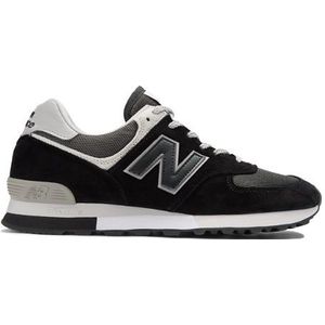 New Balance Unisex MADE in UK 576 in Zwart, Suede/Mesh, Maat 46.5