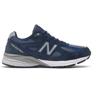 New Balance Unisex Made in USA 990v4 in Grijs, Leather, Maat 39.5