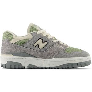 New Balance Dames 550 in Groente, Suede/Mesh, Maat 36