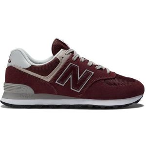 New Balance Heren 574 Core in Wit, Suede/Mesh, Maat 45.5