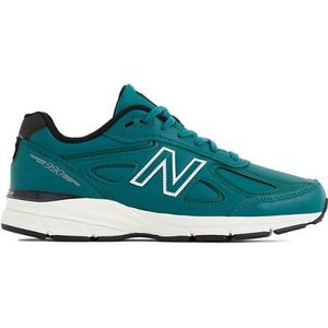 New Balance Unisex Made in USA 990v4 in Groente, Leather, Maat 42.5