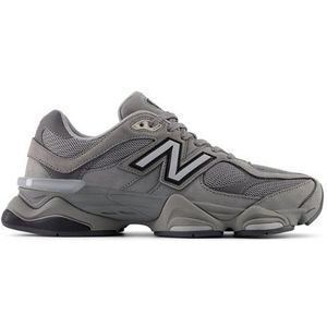 New Balance Unisex 9060 in Zwart, Leather, Maat 38.5