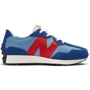 New Balance Kinderen 327 in Blauw, Synthetic, Maat 38