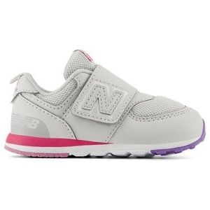 New Balance Kinderen 574 NEW-B HOOK & LOOP in Grijs, Leather, Maat 24