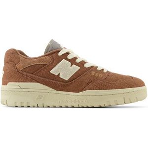 New Balance Heren 550 in Bruin/Rood, Textile, Maat 45