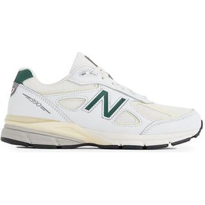 New Balance Unisex Made in USA 990v4 in Groente, Leather, Maat 43