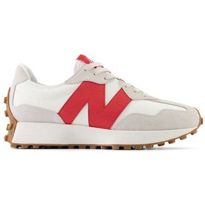 New Balance Dames 327 in Beige, Suede/Mesh, Maat 36.5