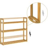 Wandregal Bambus 54x60x15cm
