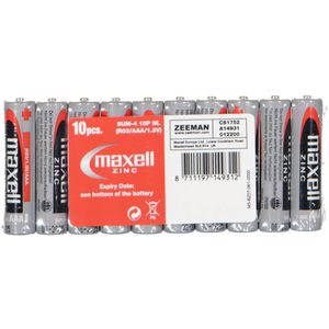 Batterijen Maxell 10-Pack