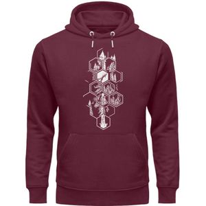 Hexagon Wald - Unisex Premium Bio Hoodie