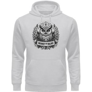 Weisheit des Waldes - Unisex Premium Bio Hoodie