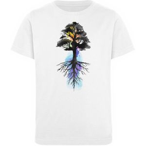 Watercolor Tree  - Kinder Bio T-Shirt