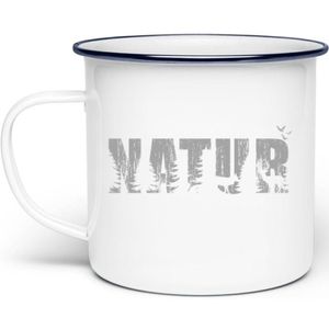 Natur - Emaille Tasse