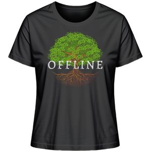 Offline Tree - Damen Premium Bio Shirt