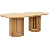 BUITEN living Berlijn dining tuintafel | hardhout | Teak Look | 240cm