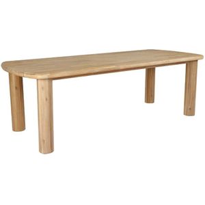 BUITEN living Laredo dining tuintafel | hardhout | Light teak look | 255cm