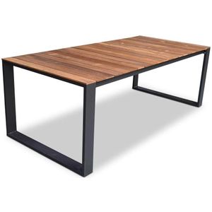 LUX outdoor living Atlanta dining tuintafel | teakhout  aluminium | 218cm