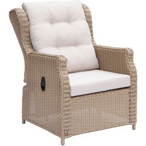 Denza Furniture Geneve loungestoel tuin | wicker | Royal Sand