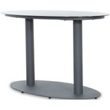 LUX outdoor living Orlando dining tuintafel | staal | antraciet | 180cm ovaal
