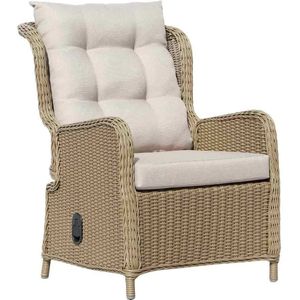 Denza Furniture Glasgow loungestoel tuin | wicker  aluminium | zand