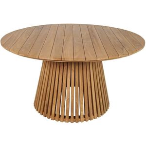 BUITEN - Palau - Tuintafel - Natural Teak - 140cm Rond