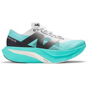 New Balance Herren FuelCell SuperComp Elite v4 in Grün/Weiß/Schwarz/Grau, Synthetik, Größe 42.5
