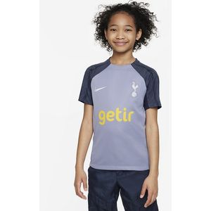 Tottenham Hotspur Strike Nike Dri-FIT Knit Voetbalttop Kids Iron Purple Maat 137/147