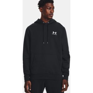 Under Armour Herenhoodie Essential Fleece Black Maat XS