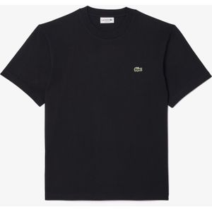 Lacoste T-shirt Katoen met Ronde Hals 031 Black Maat M
