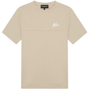 Malelions Sport Counter T-Shirt Taupe Maat M