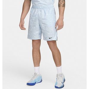 Nike Court Victory 9 Inch Dri-FIT Printed Short Glacier Blue Maat XL