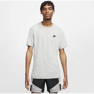 Nike Sportswear Club T-Shirt Dark Grey Heather Maat S