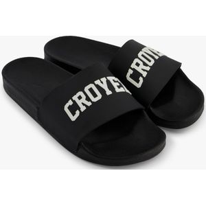 Croyez Arch Logo Slides Black White Maat 40