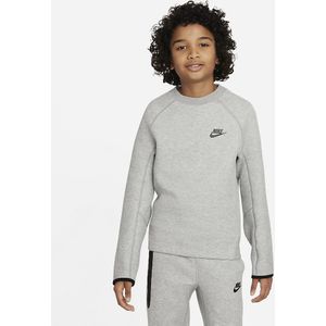 Nike Sportswear Tech Fleece Sweatshirt Kids Dark Grey Heather Maat 128/137