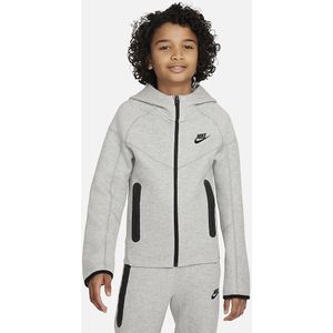 Nike Sportswear Tech Fleece Hoodie Kids Dark Grey Heather Maat 137/147