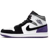 Nike Air Jordan 1 White Black Purple Maat 52.5