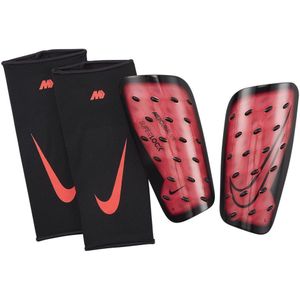 Nike Mercurial Lite Superlock Scheenbeschermers Bright Crimson Maat L